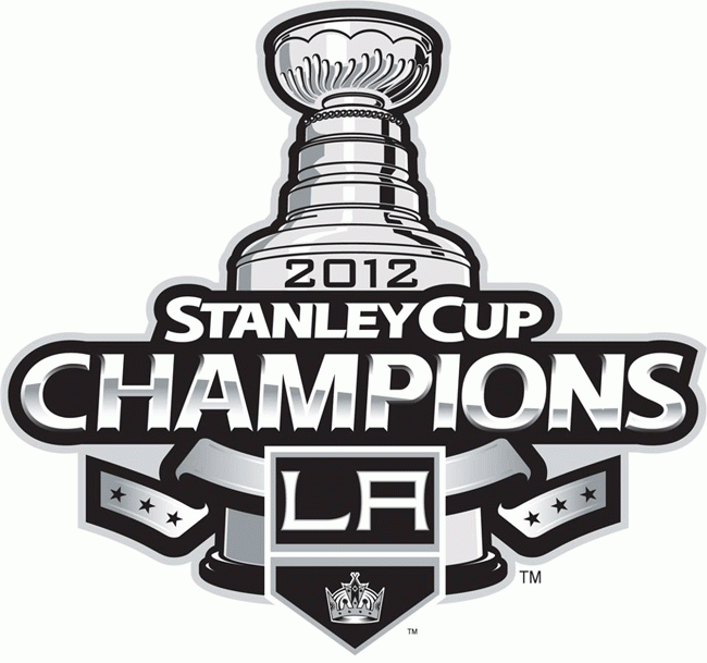 Los Angeles Kings 2012 Champion Logo iron on transfers for T-shirts